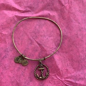 Alex & Ani anchor charm bracelet